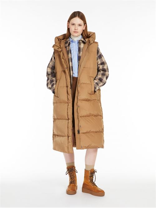 Gilet lungo in taffetà antigoccia WEEK END Max Mara | ZIMINO2425296012600009